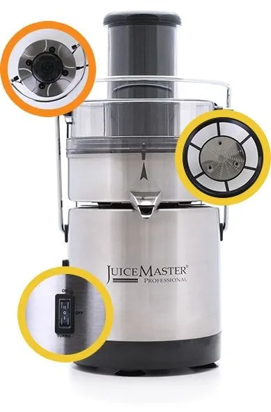Odšťavňovač Juice Master - komponenty Odšťavňovač Juice Master - komponenty
